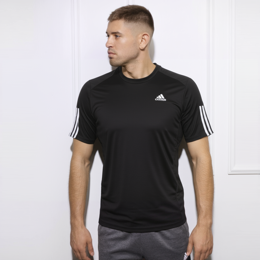 Camiseta Adidas Club 3-Stripes Tee-Hombre Manga Corta