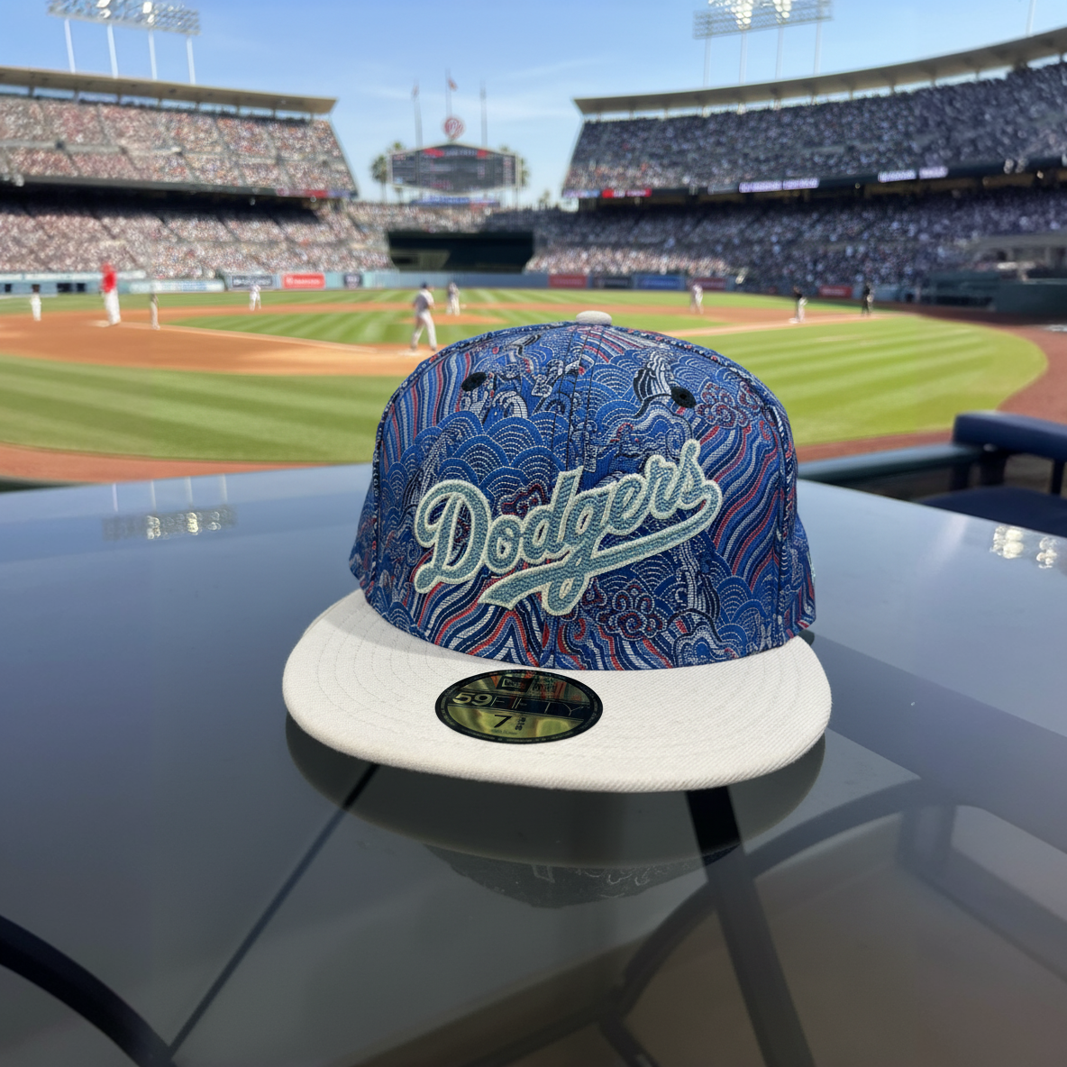 Gorra New Era MLB 59FIFTY Wave Fill Los Angeles Dodgers