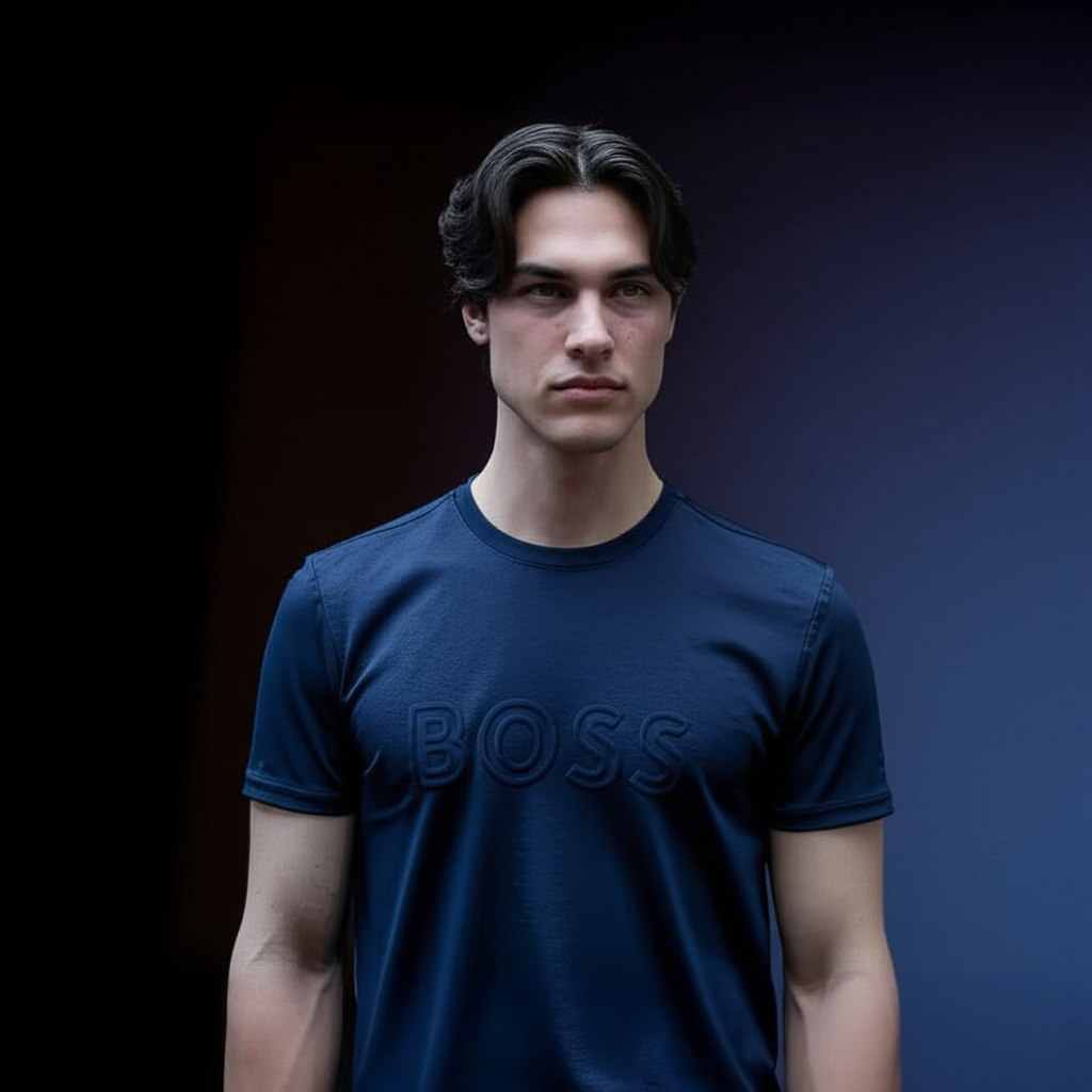 Camiseta Boss Tee 1 Hombre Manga Corta