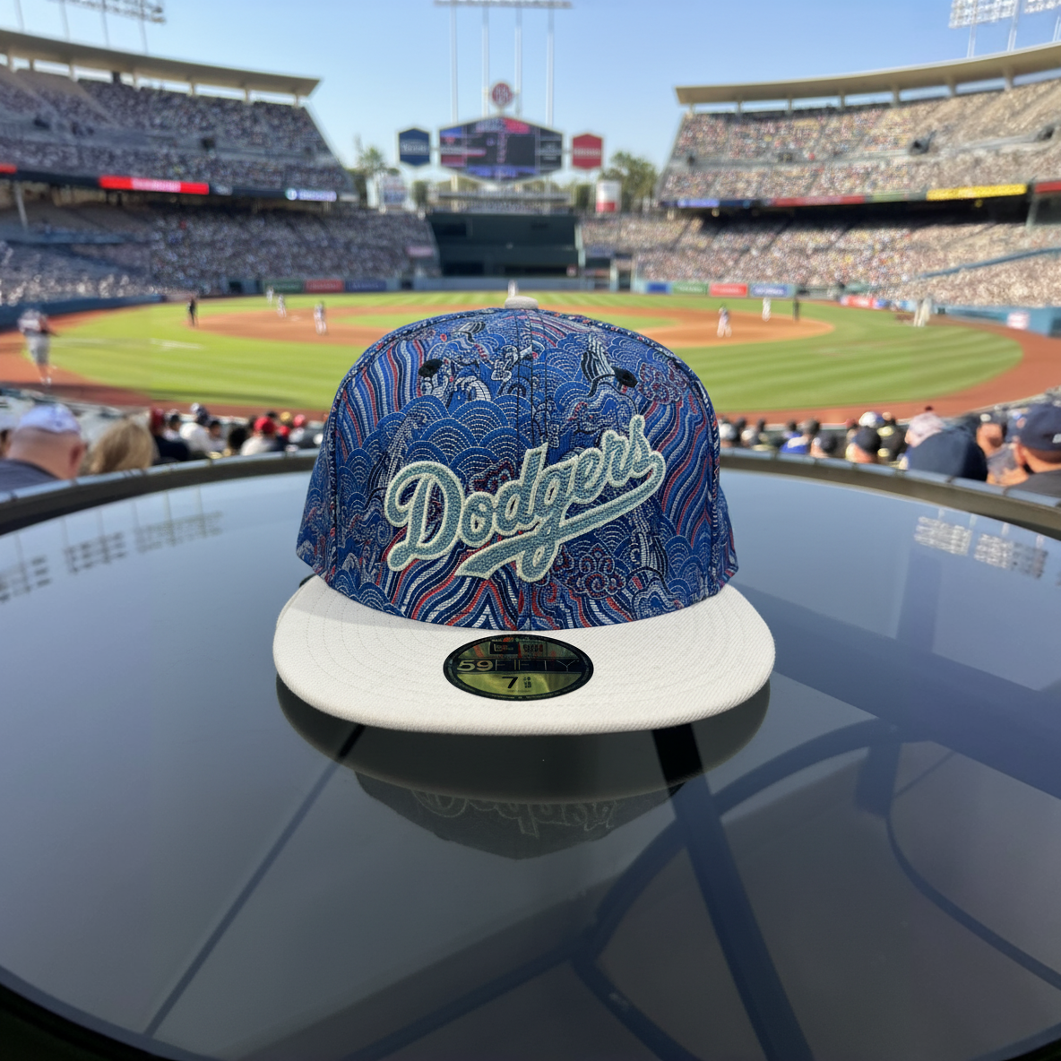 Gorra New Era MLB 59FIFTY Wave Fill Los Angeles Dodgers