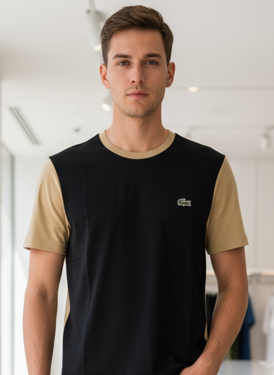 Camiseta Lacoste Regular Fit-Hombre Manga Corta